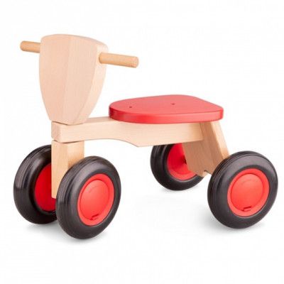 New Classic Toys - Sparkcykel - Road Star Röd/Brun