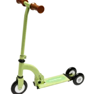 Nordic Hoj - Sparkcykel Med 4 Hjul Grön