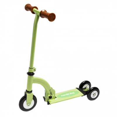 Nordic Hoj - Sparkcykel Med 4 Hjul Grön