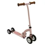 Nordic Hoj - Sparkcykel Med 4 Hjul Rosa