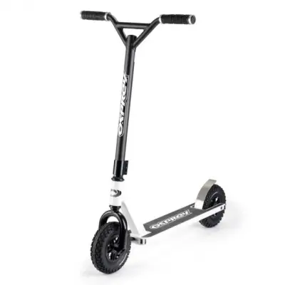 Osprey - Sparkcykel - Dirt Stuntstep Junior Fotbroms Svart/Vit
