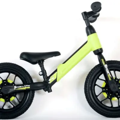 Q Play Qplay - Sparkcykel - Spark Grön Led