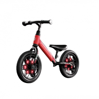 Q Play Qplay - Sparkcykel - Spark Röd Led