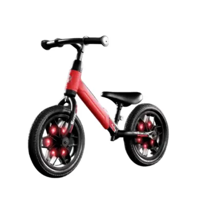 Q Play Qplay - Sparkcykel - Spark Röd Led