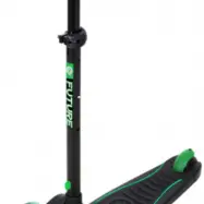 QPlay Qplay - Sparkcykel Future Foot Brakes Svart/Grön