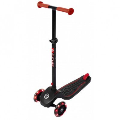QPlay Qplay - Sparkcykel Future Foot Brakes Svart/Röd