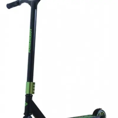 Schildkräft Funsports - Sparkcykel - Stuntstep Junior Fotbroms Svart/Grön