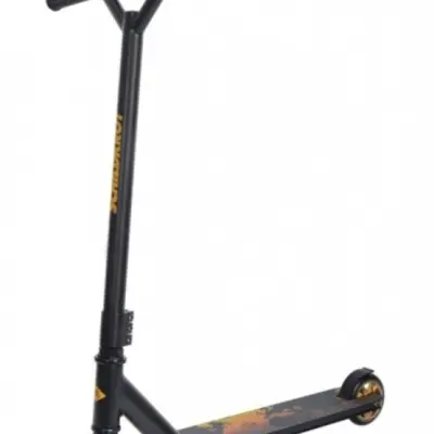 Schildkräft Funsports - Sparkcykel - Stuntstep Junior Fotbroms Svart/Orange