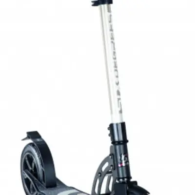 Six Degrees - Sparkcykel - Stuntstep Air Junior Fotbroms Svart