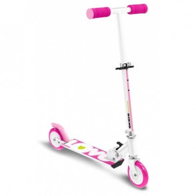 Skids Control - Sparkcykel - Vouwstep Love Fotbroms Rosa