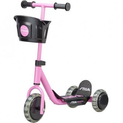 STIGA Scooter Mini Kid 3W (Rosa/Svart)