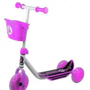STIGA, Sparkcykel med tre hjul, rosa