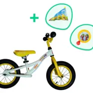 Studio 100 - Maya Biet Sparkcykel Med Tillbehör 12 Tum Vit