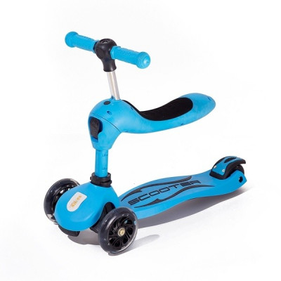 Twix scooter med sits (Blå)