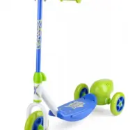 Xootz - Sparkcykel - 3-Wiel Bubble Scooter Fotbroms Grön/Blå