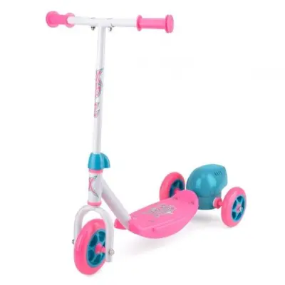 Xootz - Sparkcykel - 3-Wiel Bubble Scooter Fotbroms Rosa