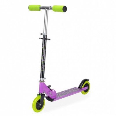 Xootz - Sparkcykel - Folding Kick Step Junior Fotbroms Lila