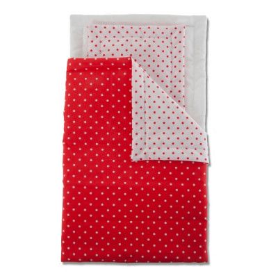 Micki Leksaker Bäddset Spjälsäng, prickigt