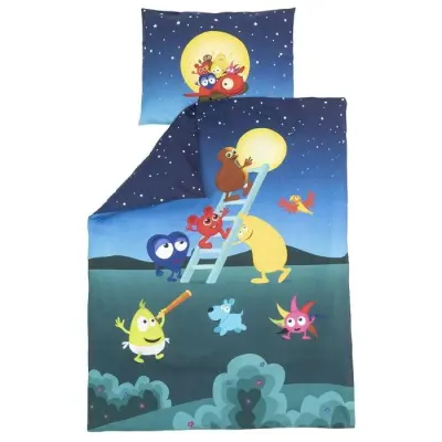 Babblarna Bäddset Spjälsäng Månen