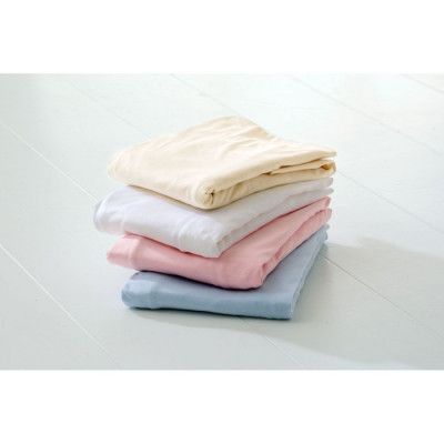 BabyDan Jerseylakan Spjälsäng (Vit 60x120 cm)