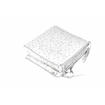 Babydan Spjälskydd (Satin Dots Grey)