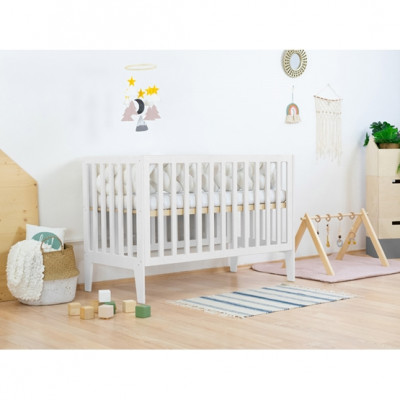 Benlemi - Spjälsäng - Sleepy - White