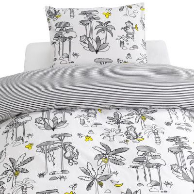 Borganäs Bäddset Spjälsäng (Jungle)