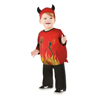 Djävul Bebis Maskeraddräkt - 12-18 Månader