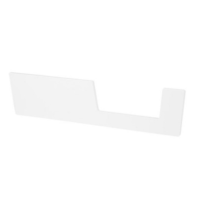 Done by Deer juniorsida till spjälsäng, vit