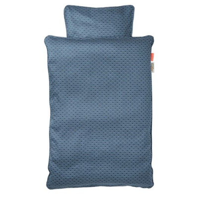 Done by Deer påslakanset Balloon spjälsäng, dark blue