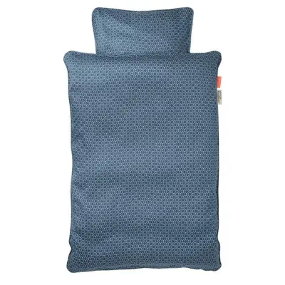 Done by Deer påslakanset Balloon spjälsäng, dark blue