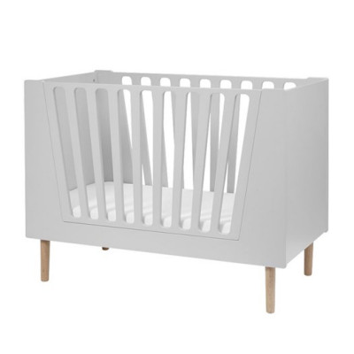 Done by Deer spjälsäng, grå