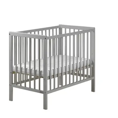 East Coast - Spjälsäng Med Madras Carolina Grå