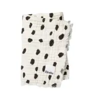 Elodie Details mjuk bomullsfilt, dalmatian dots grande
