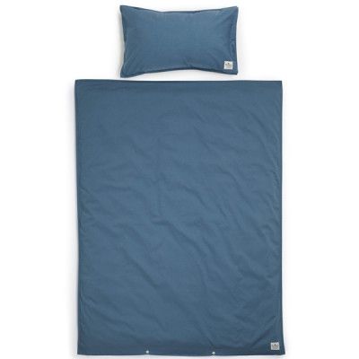 StorOchLiten Elodie Details, Påslakan Set för spjälsäng - Tender Blue
