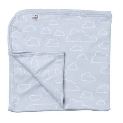 Färg&Form Bomullsfilt Moln Eco (Blå)