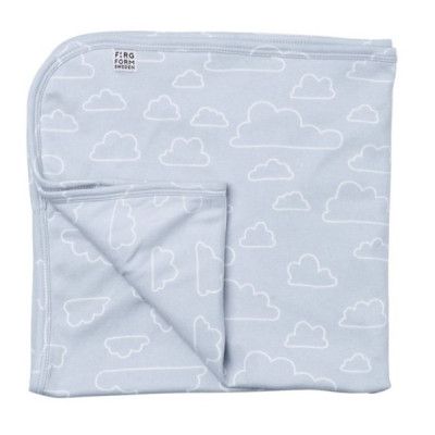 Färg&Form Färg&Form, Bomullsfilt Moln Eco Blå