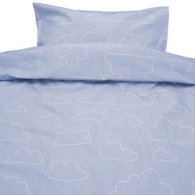 Färg&Form Färg&Form, Moln Eco Bäddset Spjälsäng Blå