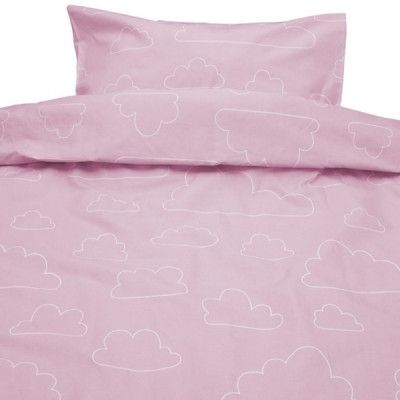 Färg&Form Färg&Form, Moln Eco Bäddset Spjälsäng Rosa