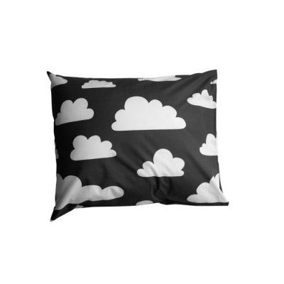 Färg&Form Moln örngott till Spjälsäng (Svart)