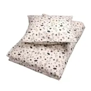 Filibabba påslakanset spjälsäng EKO, Forest Floor blå