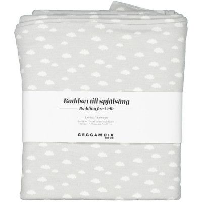Geggamoja Bäddset Bambu (Moln Grå)