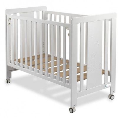 Interbaby - Spjälsäng Monet Premium Vit