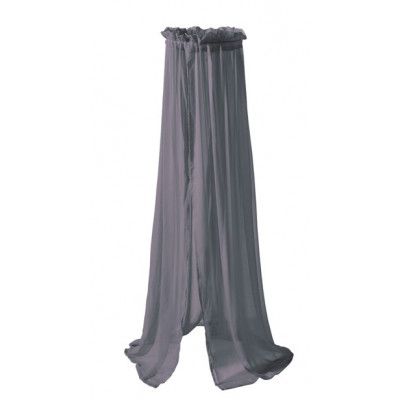 Jollein, Voile Sänghimmel - 155 cm anthracite