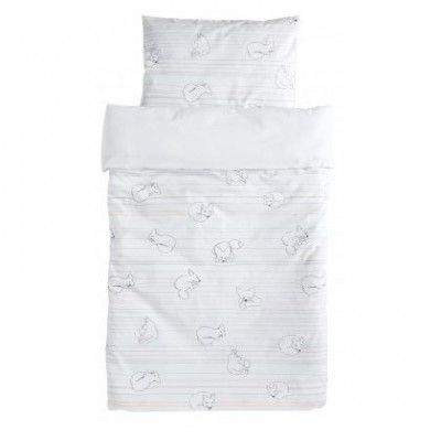 Kids Concept Bäddset Edvin Spjälsäng