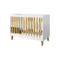 Kocot Kids Spjälsäng - Kubi Vit - 120x60 Cm