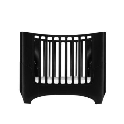 Leander Växasäng/spjälsäng 0-7 år comfort (Svart)