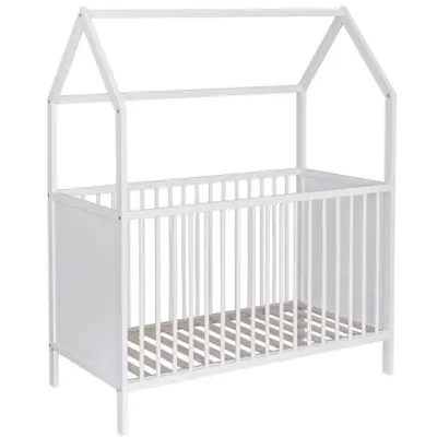 Little Louie Leon Spjälsäng (Vit)