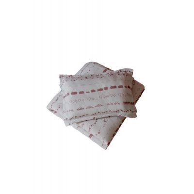 Littleheart Bäddset Little City Spjälsäng (Rosa)