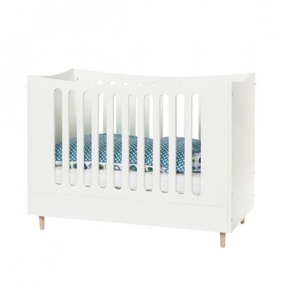 Manis-h - Spjälsäng 60x120 Cm - Vit